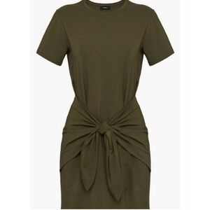 Theory Self Tie T-Shirt Mini Dress